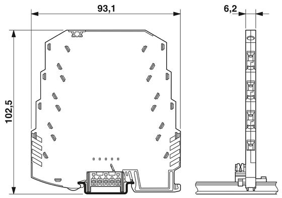2804665 LIT 2-24 Overspanningsbeschermer 24 V DC 2-pool voor optimale veiligheid en prestaties