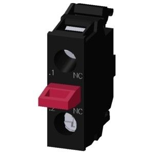 Basismontage en 1NC-schroefterminalcontactmodule voor 3SU1400-2AA10-1CA0 SIRIUS ACT