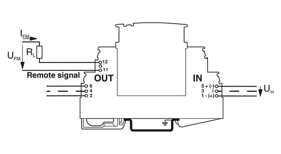 2817958 PT 2 1-S-48DC/FM Type 3 Spanningsbeschermingsinrichtingen met 2 polen 48 V gelijkstroom