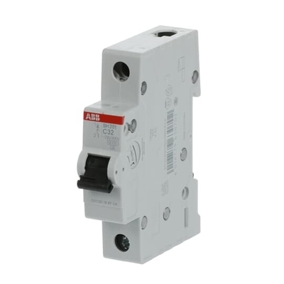 MCB SH201-C32 Miniatuurcircuitbreaker 1P 32A Geschikt voor verschillende toepassingen