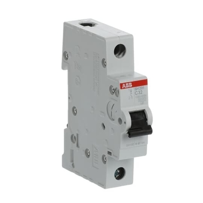 MCB SH201-C32 Miniatuurcircuitbreaker 1P 32A Geschikt voor verschillende toepassingen