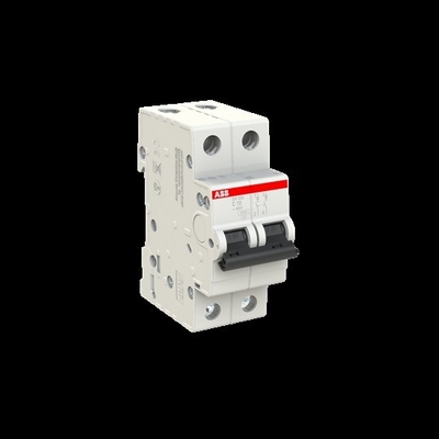 SH202-C10 Miniatuurcircuitbreaker 2P C 10 A BCD Curve C voor industriële toepassingen