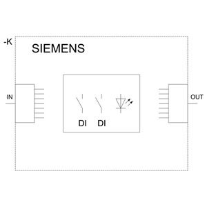 PLC 3SU1401-1MC60-1CA1 SIRIUS ACT PROFINET Terminalmodule met 2DI LED in wit