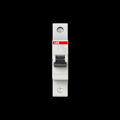 Circuit Protection MCB SH201-C25 Miniatuurcircuitbreaker 1P C 25 A met BCD Curve C