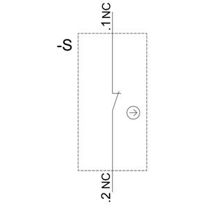 3SU1550-1AA10-1CA0 SIRIUS ACT-houder en -module universele kunststof metalen 3 plaatsen A schroefterminal 1NC