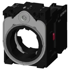 3SU1550-1AA10-1CA0 SIRIUS ACT-houder en -module universele kunststof metalen 3 plaatsen A schroefterminal 1NC