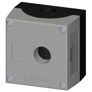 PLC 3SU1801-0AA00-0AB1 22 mm ronde plastic behuizing voor 1 commando-apparaat van het besturingspunt