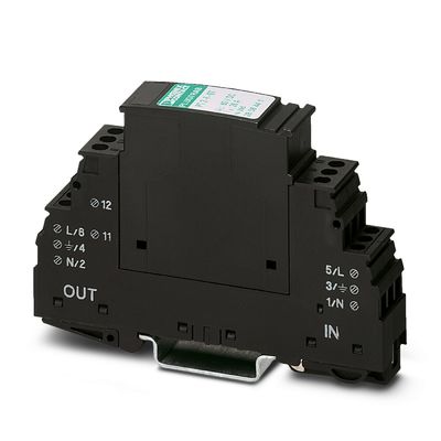 1 pool 2839282 PT PT-BE/FM Type 3 overspanningsbeschermingsbasis met nominale spanning