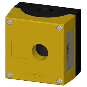 PLC 3SU1801-0AA00-0AB2 22 mm Ronde bovendeel Gele behuizing voor commandoapparaten 22 mm