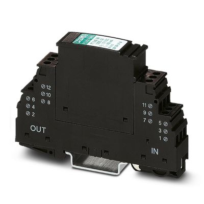 24 V gelijkstroom PT 2X2-HF-24 Overspanningsbeschermer Plug 4 Pole Design voor effectieve bescherming
