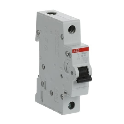 1P B 20 A Breekcapaciteit MCB SH201-B20 Miniatuurcircuitsluiter 20A Nominale stroom