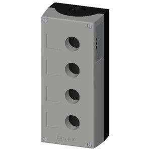 4 Bevelpunten SIRIUS ACT Behuizingen voor oppervlakte-PLC's 3SU1804-0AA00-0AB1 Plastic