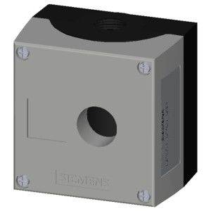 PLC 3SU1851-0AA00-0AB1 Duurzame metalen behuizing voor 22 mm ronde commandoapparaten Top Grijs