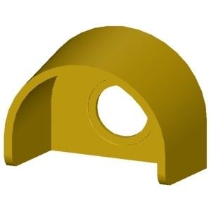 PLC 3SU1900-0DY30-0AA0 SIRIUS ACT Plastic gele beschermende kraag voor noodstop