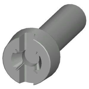 PLC 3SU1950-0KK80-0AA0 SIRIUS ACT Glanzende metalen aardingsbout voor aardingsondersteuning