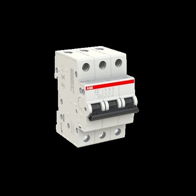 MCB SH203-B40 Miniatuurcircuitbreaker 3P B 40A BCD Curve B Nominale frequentie Hz 50 Makkelijk