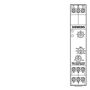 Contactbelasting Multifunctie 2 Overstap 16 Functies Schroefverbinding Timing Relay 7PV1511-1AP30
