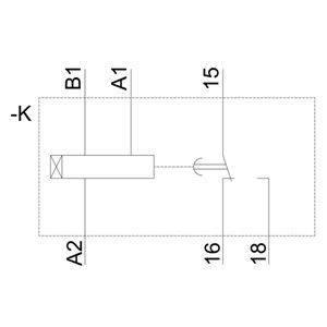 PLC 7PV1518-1AJ30 Timing Relay Time Relay met contactbelasting 83,00 x 90,00 x 22,00 mm
