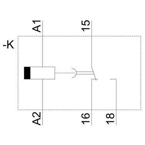 PLC 7PV1540-1AW30 Timing Relais Tijd Relais met 82.00 x 90.00 x 22.00MM Grootte en contactbelasting