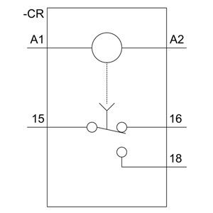 PLC 7PV1540-1AW30 Timing Relais Tijd Relais met 82.00 x 90.00 x 22.00MM Grootte en contactbelasting