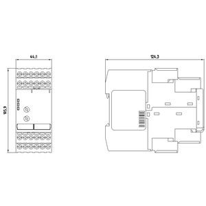 PLC 3TK2810-0BA01 Beveilig uw machines met standstill monitoring en schroef terminal