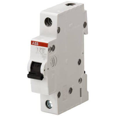 Breekcapaciteit 1P D 16 A MCB SH201-D16 Miniatuurcircuitbreaker met BCD-curve D