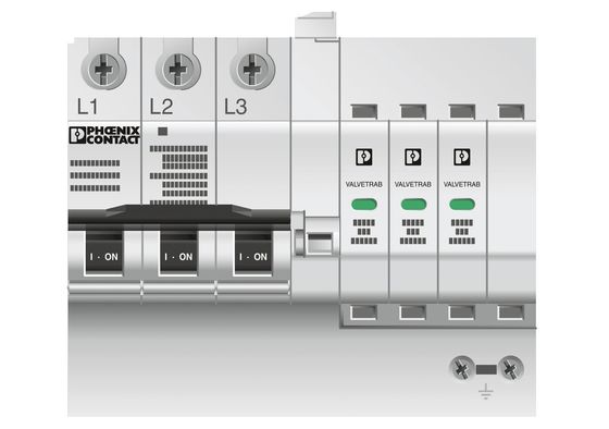 2882776 VAL-CP-MCB-3C-350/40/FM Type 2 overspanningsbeschermer voor uw behoeften