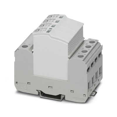 1 pool 2905340 VAL-SEC-T2-3S-350-FM Type 2 Overschrijdingsbeschermer voor 5V AC tot 250V AC en 125V DC