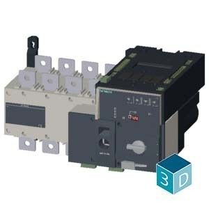400A 4 polen RTSE/ATSE Basisapparatuur Transfer Switching Equipment 3KC8442-0DA22-0GA3