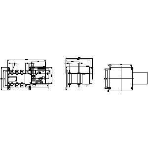 400A 4 polen RTSE/ATSE Basisapparatuur Transfer Switching Equipment 3KC8442-0DA22-0GA3