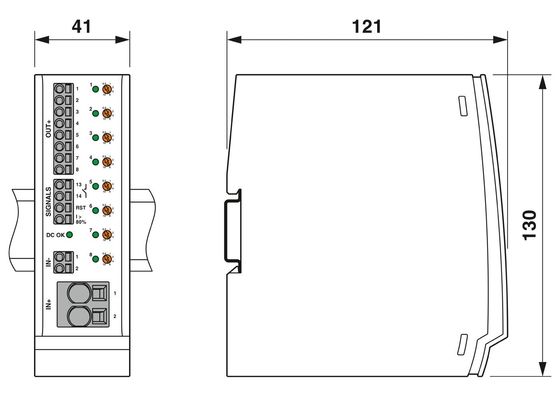 Andere polen nummer 2905744 CBM E8 24DC/0.5-10A NO-R Phoenix Contact Elektronische apparatuur Circuit breaker