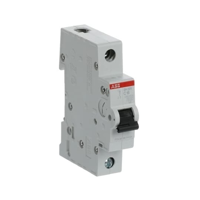 MCB SH201-C16 Miniatuurcircuitbreaker 1P C Standaardstroom 16A Standaardspanning 220V