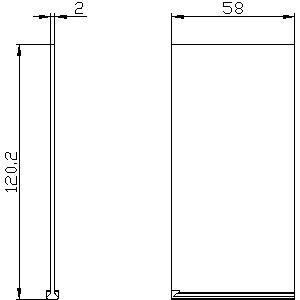 Fase barrières voor 3KC ATyS r RTSE en AtyS g ATSE 630A 3 stuks 4P PLC 3KC9808-7