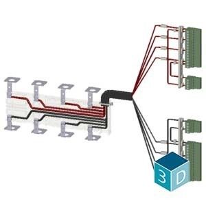 4 polen stroomvoorziening voor 3KC ATyS g ATSE 250A