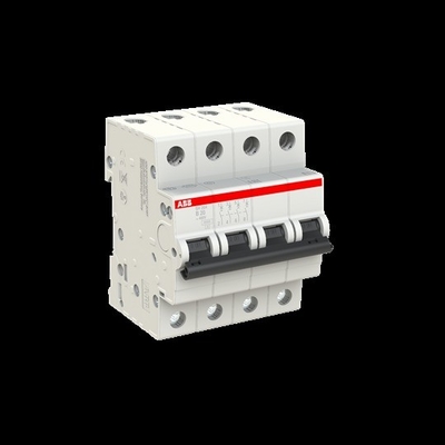 MCB SH204-B20 Miniatuurcircuitbreaker 4P 20A 220V 50Hz Nominale spanning en frequentie