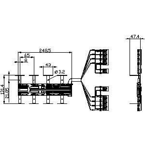 3KC9831-3 Toebehoren en reserveonderdelen stroomvoorziening voor 3KC ATyS g ATSE 630A 4 pool