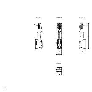 SIMATIC ET 200SP basis-eenheid BU20-P12 A0 4B Advanced PLC 6ES7193-6BP20-0BB1 Ontwerp