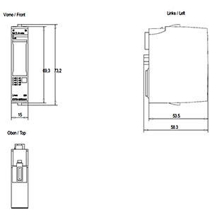 Precieze gegevensverwerving met SIMATIC ET 200SP 6ES7134-6GF00-0AA1 Analoog-invoermodule