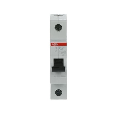 1 pol miniatuurcircuitbreaker C10 10 A voor veilige en duurzame elektrische bescherming