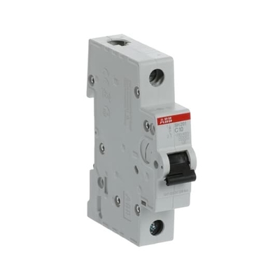 1 pol miniatuurcircuitbreaker C10 10 A voor veilige en duurzame elektrische bescherming