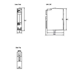 PLC 6ES7134-6JD00-0CA1 ET 200SP AI 4xRTD-TC analoge invoermodule met hoge functie