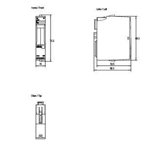 6ES7135-6HD00-0BA1 ET 200SP Analoge uitslag AQ 4xU/I Standard met flexibele configuratie