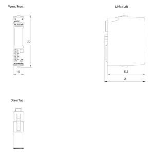 PLC 6ES7136-6BA01-0CA0 F-DI HF 8x24VDC elektronische module voor nauwkeurige monitoring