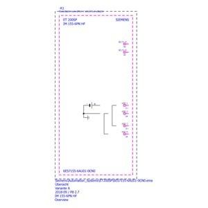PLC 6ES7155-6AU01-0CN0 ET 200SP IM155-6 PN HF incl. servermodule voor snelheidsoperatie