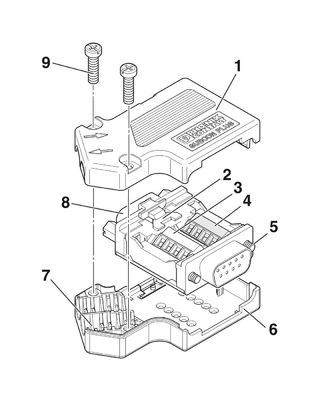 2708999 SUBCON-PLUS-CAN/SC2 Phoenix Contact D-SUB busconnector voor gemakkelijke installatie