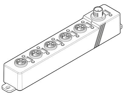 FL SWITCH 1605 M12 Industrial Ethernet Switch voor netwerken 2700200 door Phoenix Contact