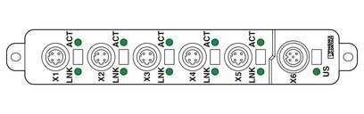 FL SWITCH 1605 M12 Industrial Ethernet Switch voor netwerken 2700200 door Phoenix Contact