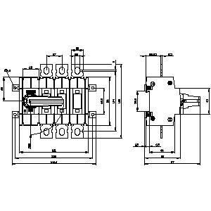 PLC 3KD3632-0NE10-0 Schakel-afsluiters voor SENTRON tot 1600 A basisapparaten