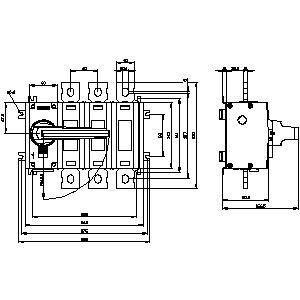 3KD4432-0QE10-0 SENTRON-schakelaars voor basisapparaten tot 1600 ampere
