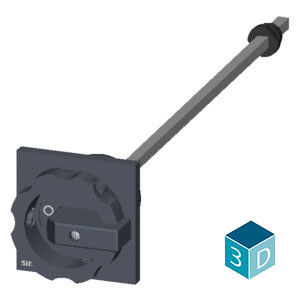 3KD0 Grootte 01/02 Door-Coupling Rotary Operating Mechanism Complete Accessory 3KD9001-5